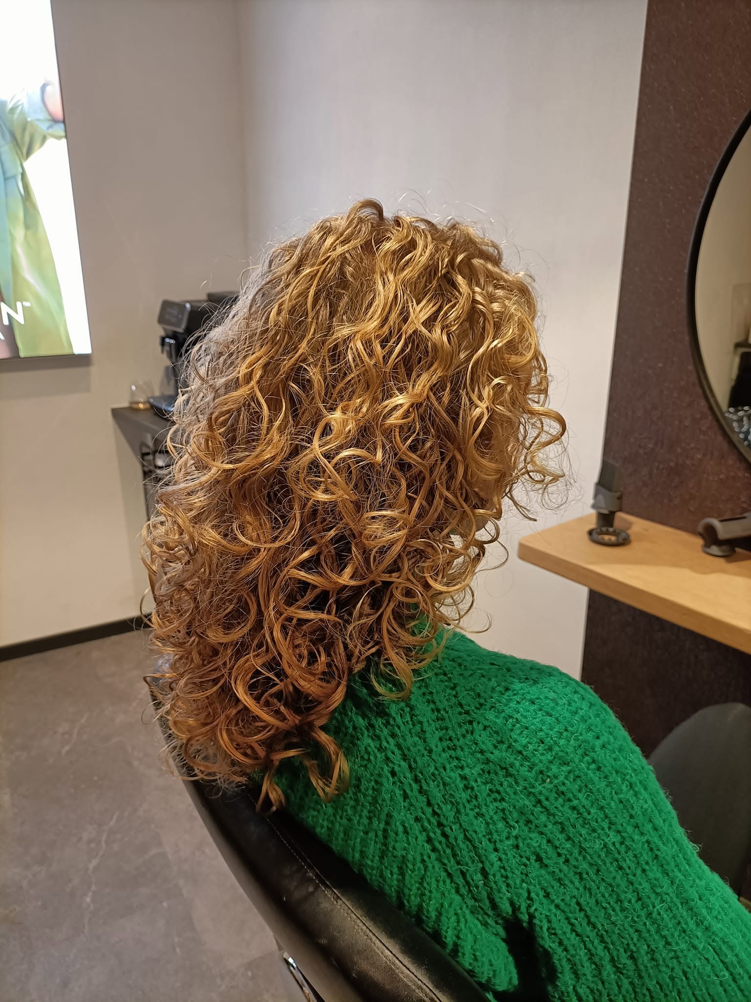 Krullenresultaat bij Haarstudio Susan